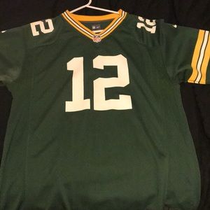 Green Bay packers Aaron Rogers kids jersey.